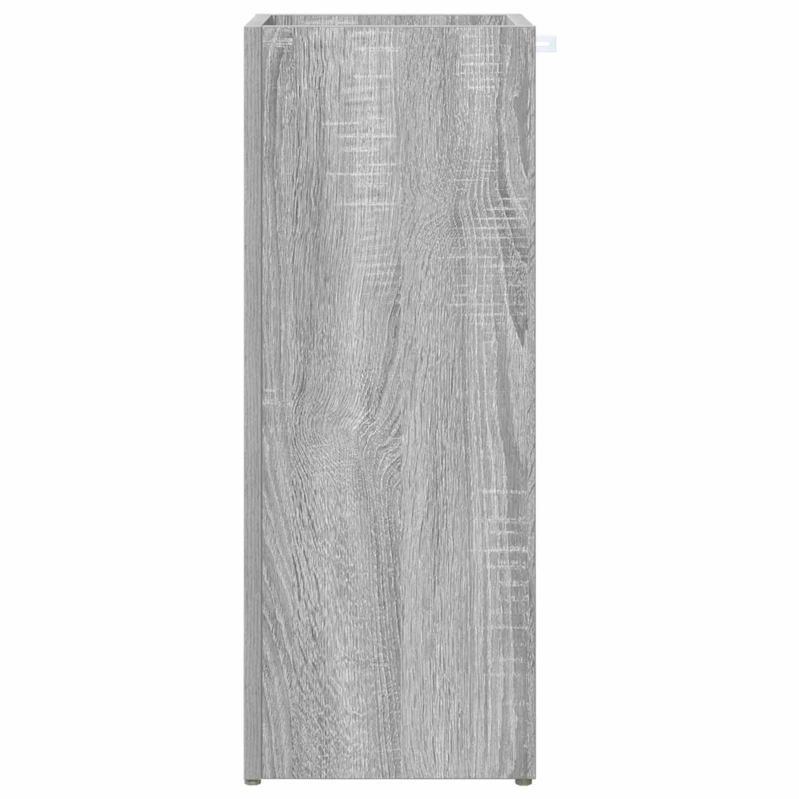 Paraplu Standaard Grijs Sonoma 25 x 24,5 x 64 cm Bewerkt hout