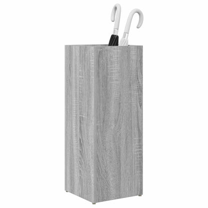 Paraplu Standaard Grijs Sonoma 25 x 24,5 x 64 cm Bewerkt hout
