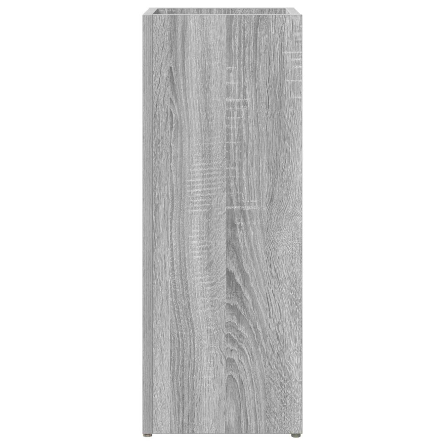 Paraplu Standaard Grijs Sonoma 25 x 24,5 x 64 cm Bewerkt hout