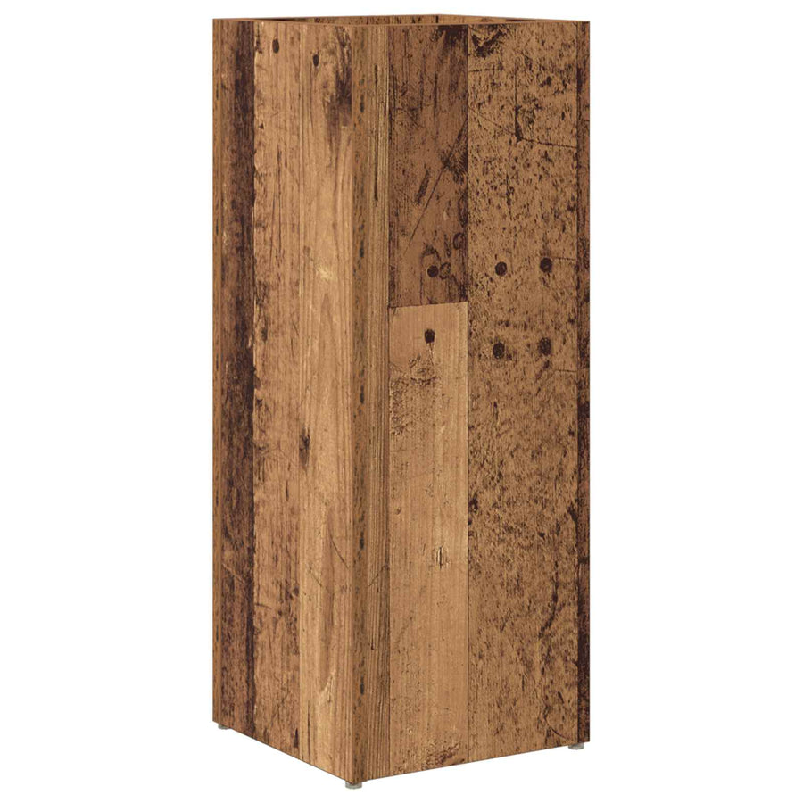 Paraplu Standaard Oudhout 25 x 24,5 x 64 cm Bewerkt hout