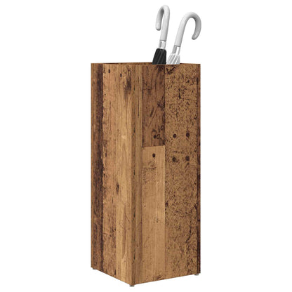 Paraplu Standaard Oudhout 25 x 24,5 x 64 cm Bewerkt hout