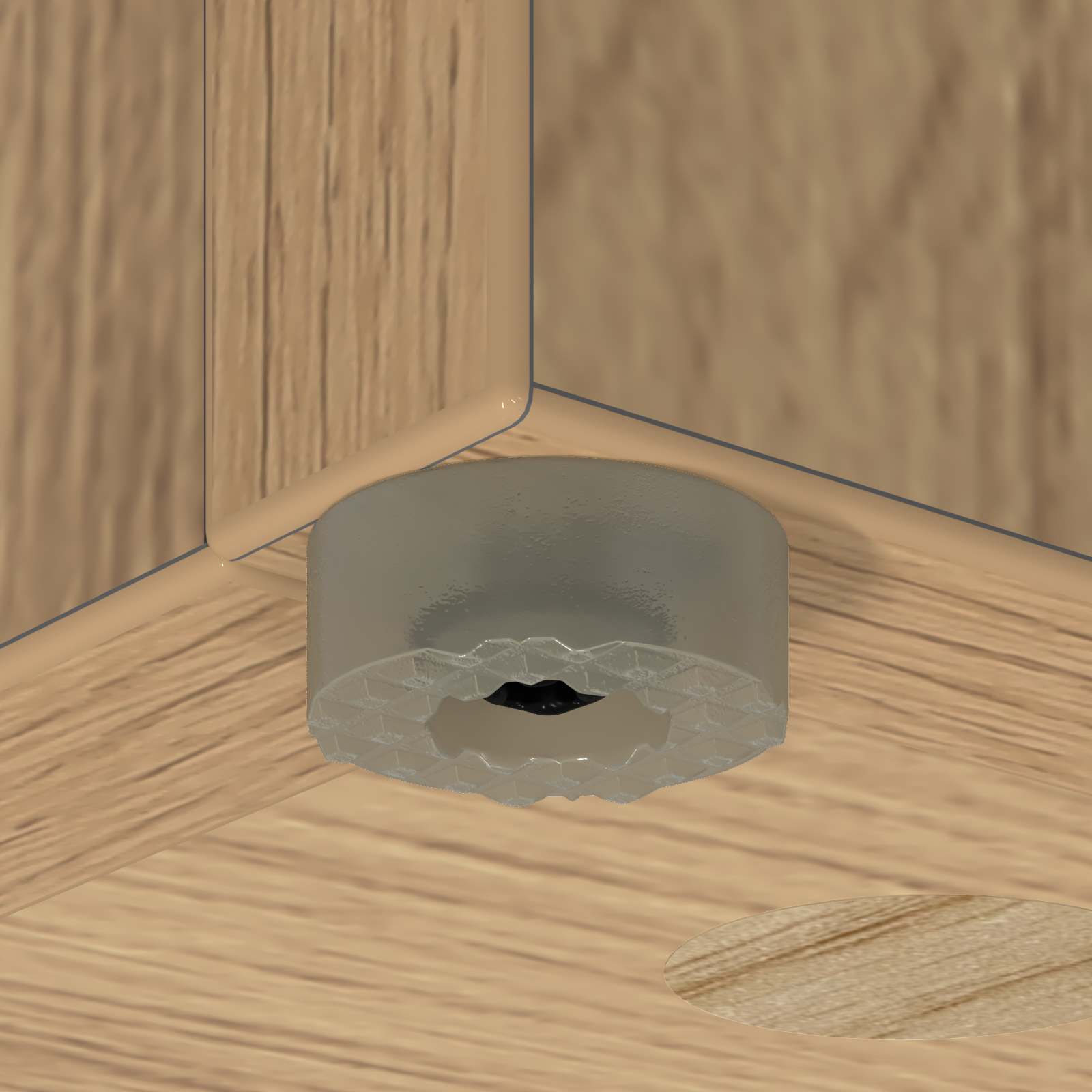 Paraplu Standaard Artisan Eiken 25 x 24,5 x 64 cm Bewerkt hout