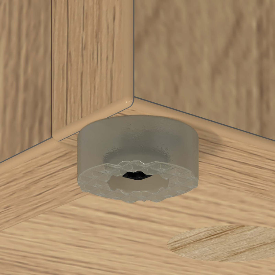 Paraplu Standaard Artisan Eiken 25 x 24,5 x 64 cm Bewerkt hout