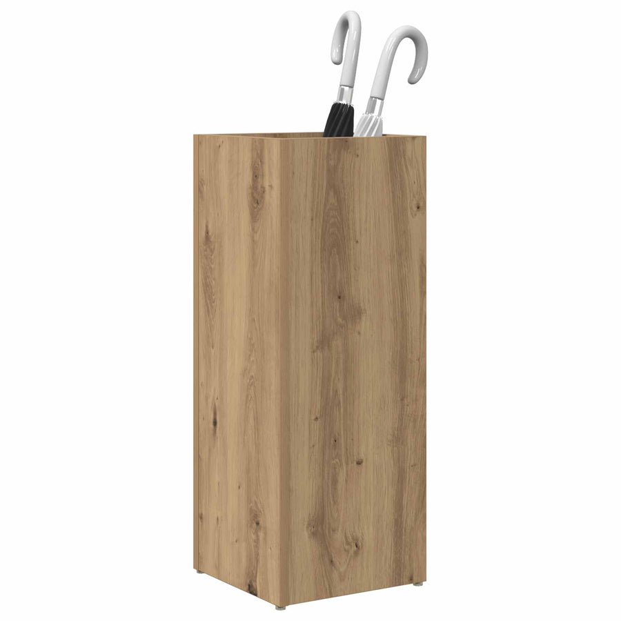 Paraplu Standaard Artisan Eiken 25 x 24,5 x 64 cm Bewerkt hout