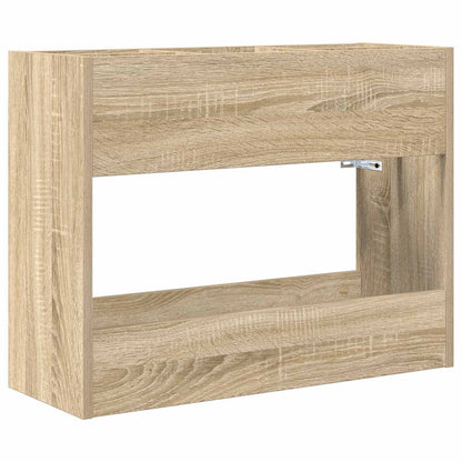 Paraplu Standaard Sonoma Eiken 65 x 24 x 50 cm Bewerkt hout