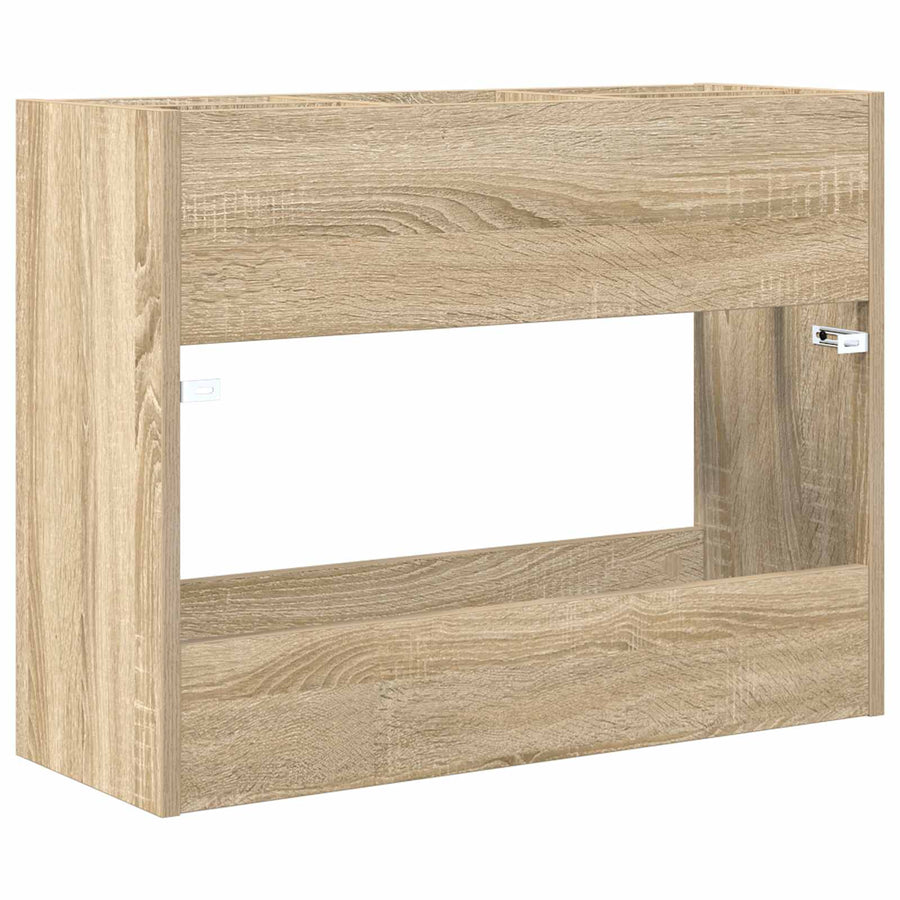 Paraplu Standaard Sonoma Eiken 65 x 24 x 50 cm Bewerkt hout