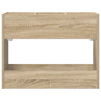 Paraplu Standaard Sonoma Eiken 65 x 24 x 50 cm Bewerkt hout