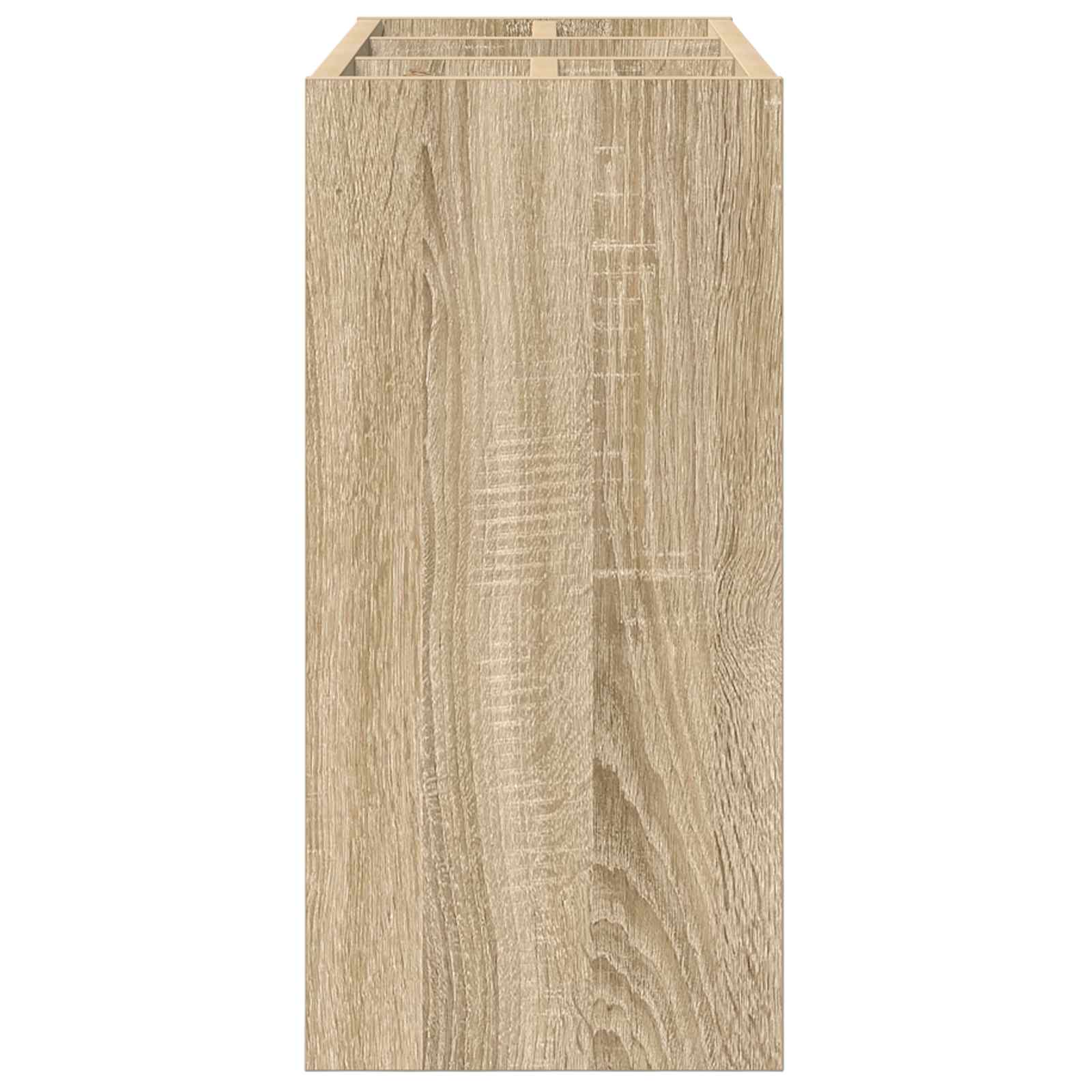 Paraplu Standaard Sonoma Eiken 65 x 24 x 50 cm Bewerkt hout