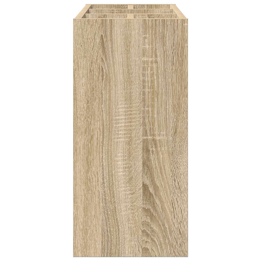 Paraplu Standaard Sonoma Eiken 65 x 24 x 50 cm Bewerkt hout