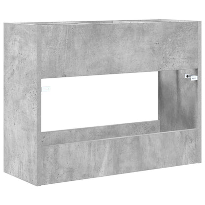 Paraplu Standaard Beton Grijs 65 x 24 x 50 cm Bewerkt hout