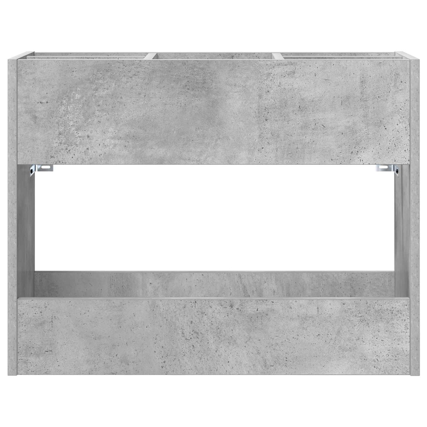 Paraplu Standaard Beton Grijs 65 x 24 x 50 cm Bewerkt hout