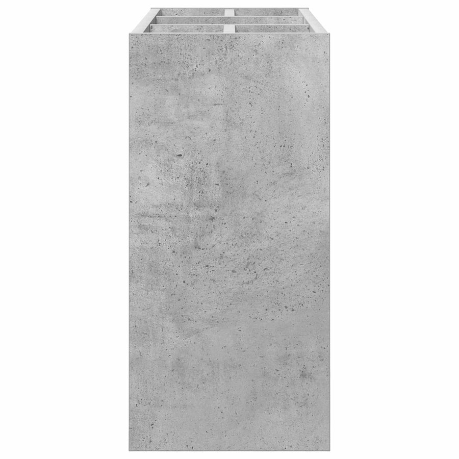 Paraplu Standaard Beton Grijs 65 x 24 x 50 cm Bewerkt hout