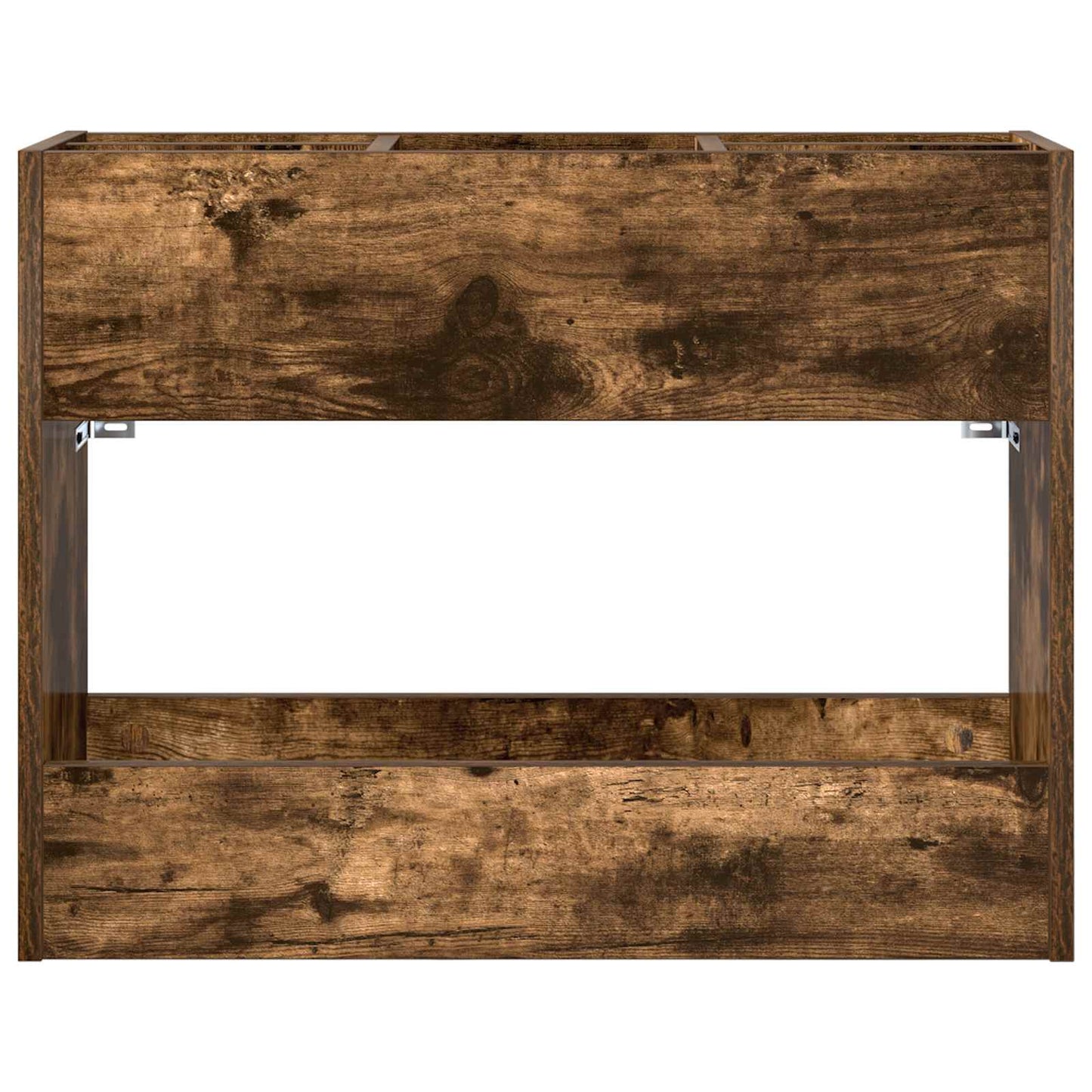 Paraplu Standaard Gerookt eiken 65 x 24 x 50 cm Bewerkt hout