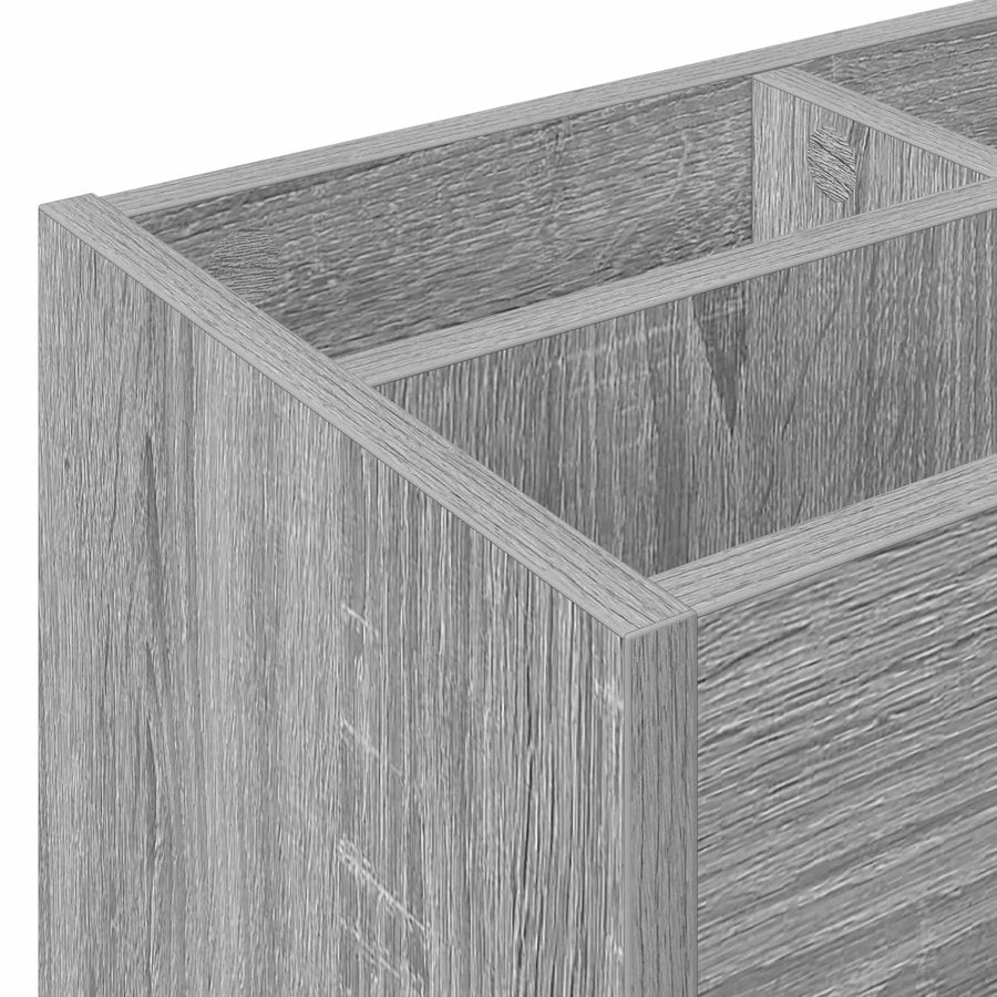 Paraplu Standaard Grijs Sonoma 65 x 24 x 50 cm Bewerkt hout