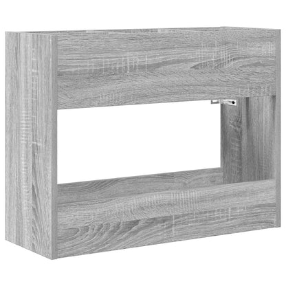 Paraplu Standaard Grijs Sonoma 65 x 24 x 50 cm Bewerkt hout
