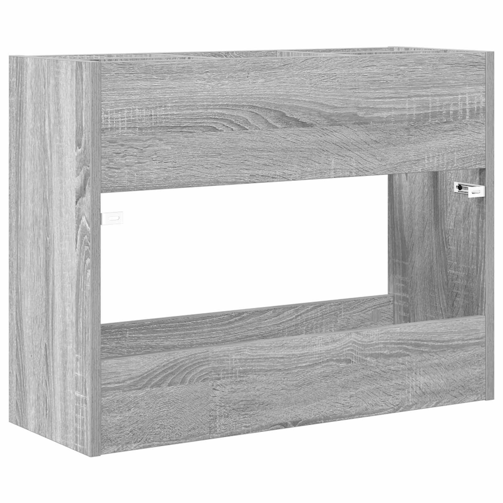 Paraplu Standaard Grijs Sonoma 65 x 24 x 50 cm Bewerkt hout