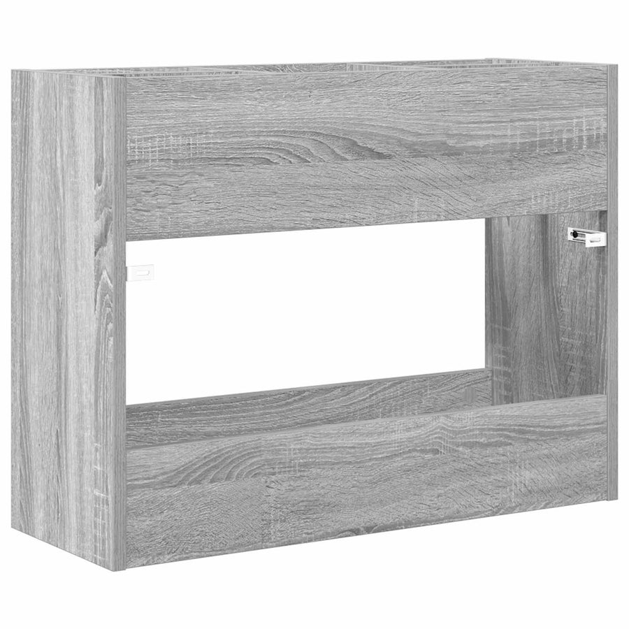 Paraplu Standaard Grijs Sonoma 65 x 24 x 50 cm Bewerkt hout