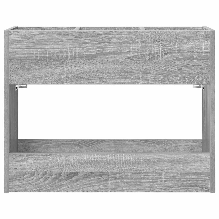 Paraplu Standaard Grijs Sonoma 65 x 24 x 50 cm Bewerkt hout