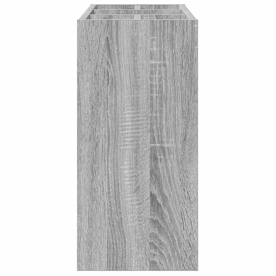 Paraplu Standaard Grijs Sonoma 65 x 24 x 50 cm Bewerkt hout