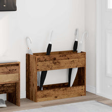 Paraplu Standaard Oudhout 65 x 24 x 50 cm Bewerkt hout
