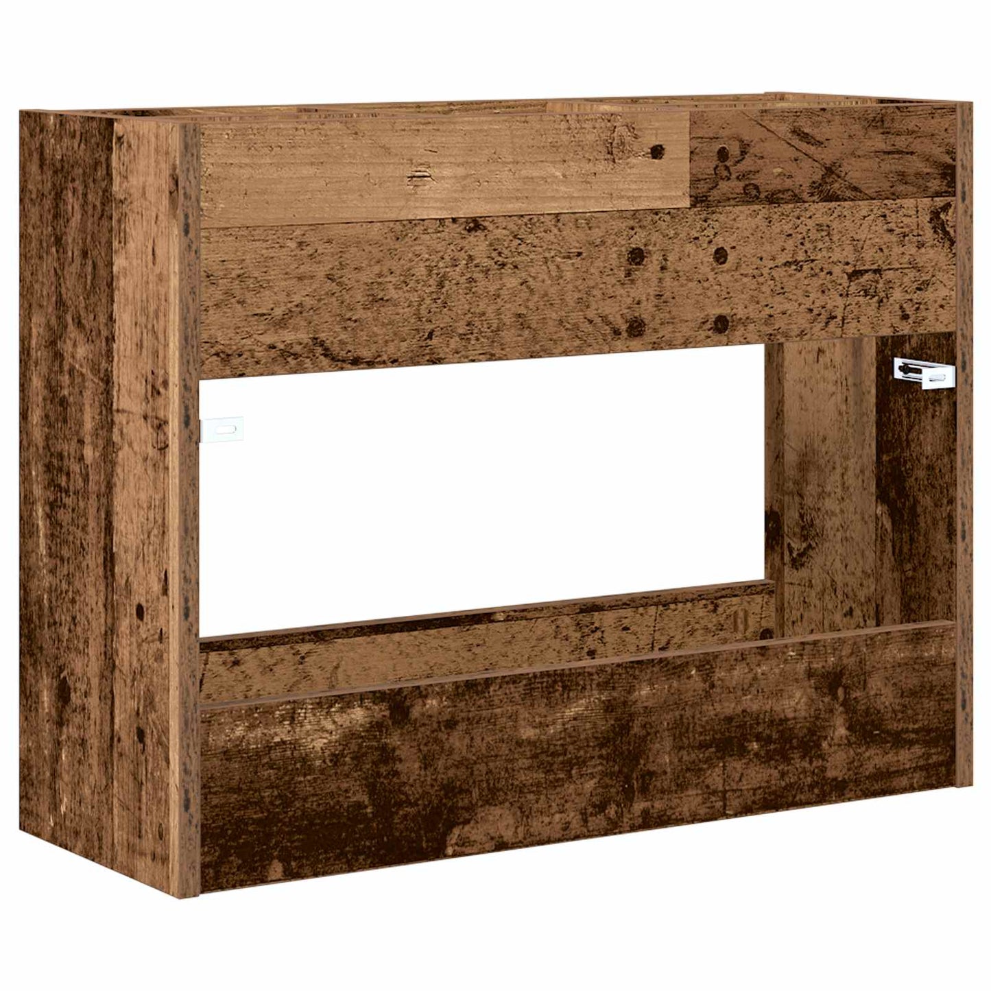 Paraplu Standaard Oudhout 65 x 24 x 50 cm Bewerkt hout
