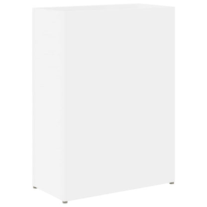 Paraplu Standaard Met Opslag Wit 40 X 20 X 55,5 Cm Bewerkt Hout