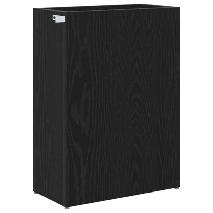 Paraplu Standaard Zwart Eiken 40 x 20 x 55,5 cm Bewerkt hout