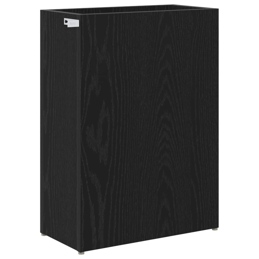 Paraplu Standaard Zwart Eiken 40 x 20 x 55,5 cm Bewerkt hout