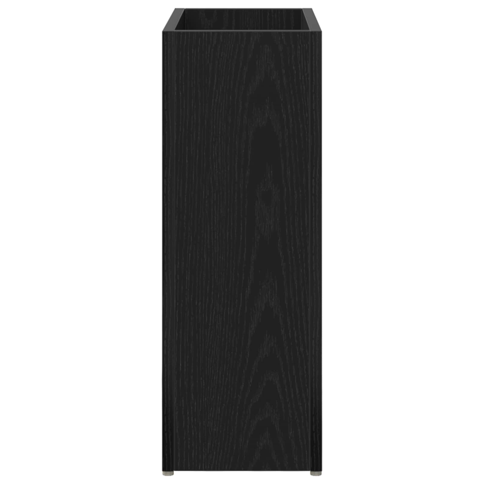 Paraplu Standaard Zwart Eiken 40 x 20 x 55,5 cm Bewerkt hout