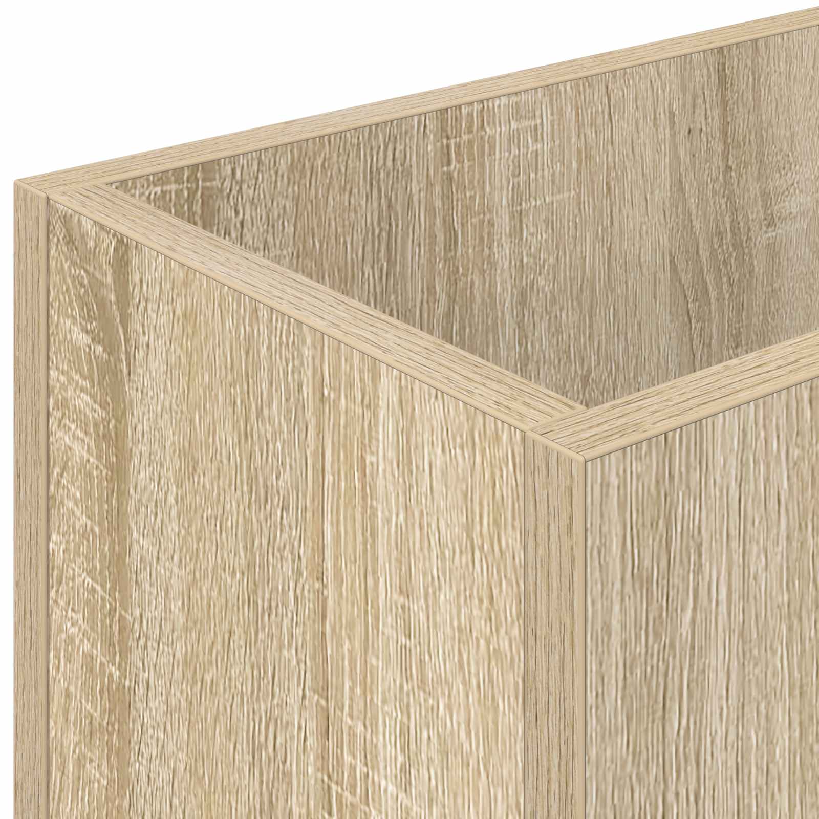Paraplu Standaard Sonoma Eiken 40 x 20 x 55,5 cm Bewerkt hout