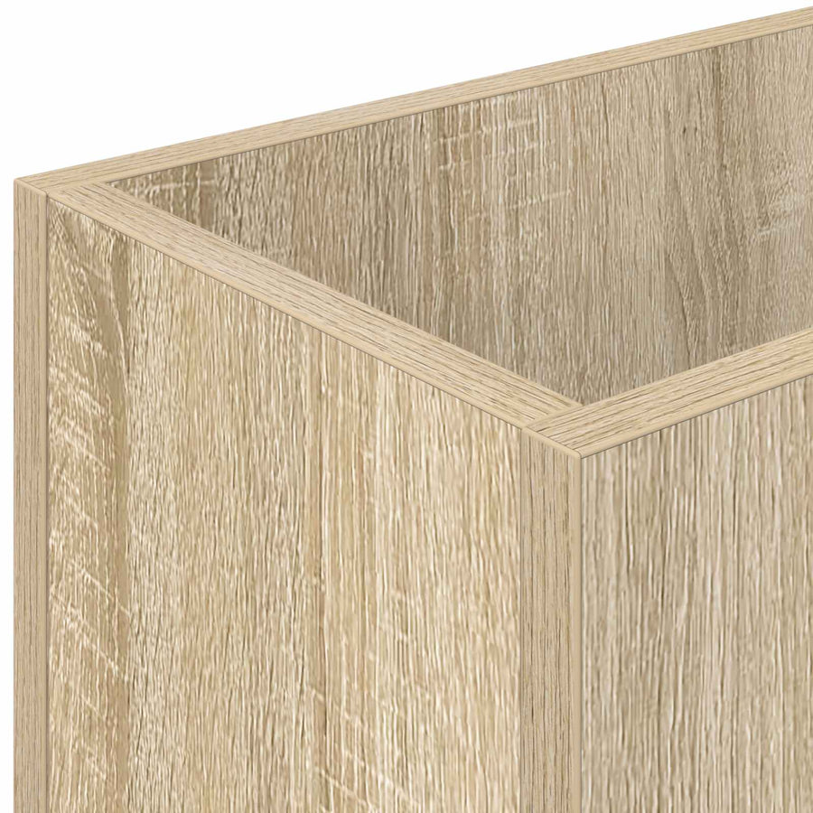 Paraplu Standaard Sonoma Eiken 40 x 20 x 55,5 cm Bewerkt hout