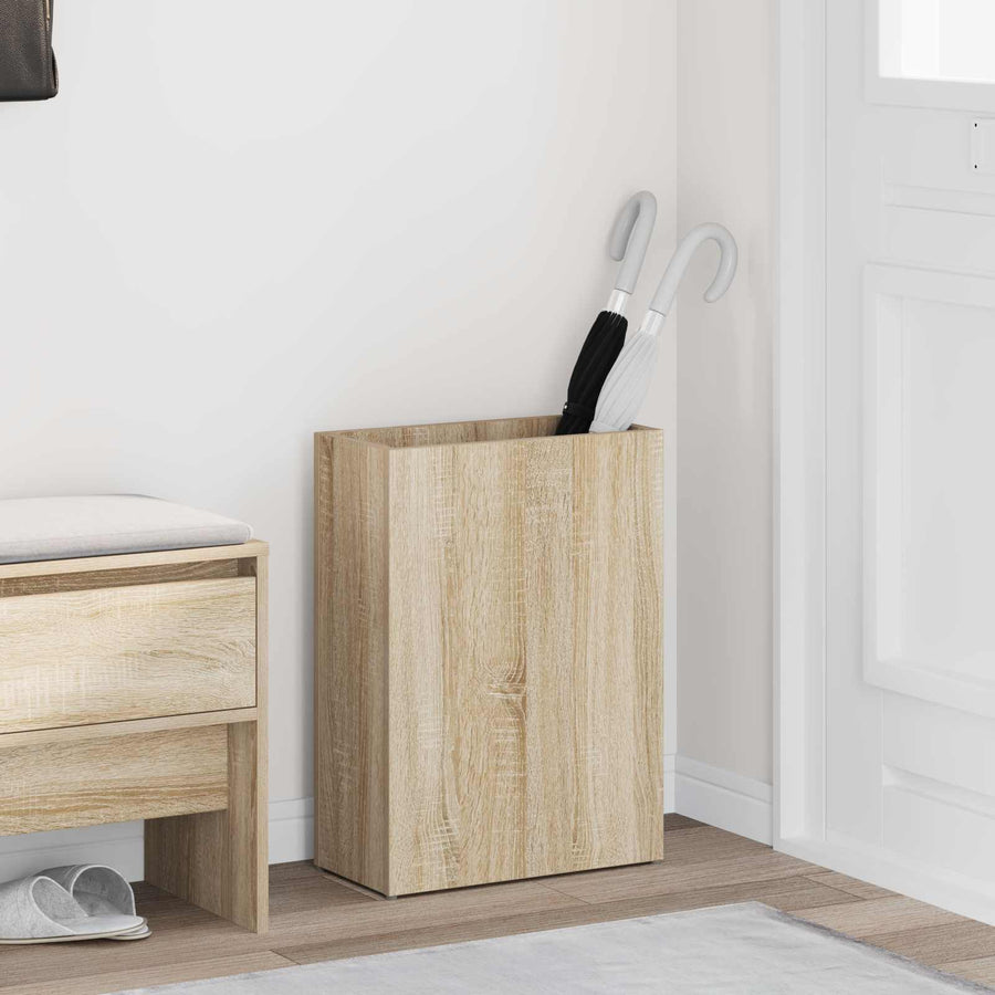 Paraplu Standaard Sonoma Eiken 40 x 20 x 55,5 cm Bewerkt hout