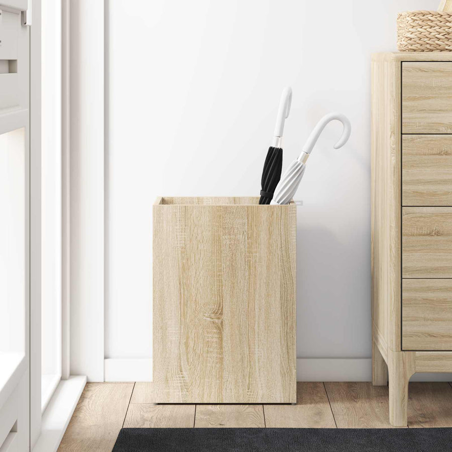 Paraplu Standaard Sonoma Eiken 40 x 20 x 55,5 cm Bewerkt hout