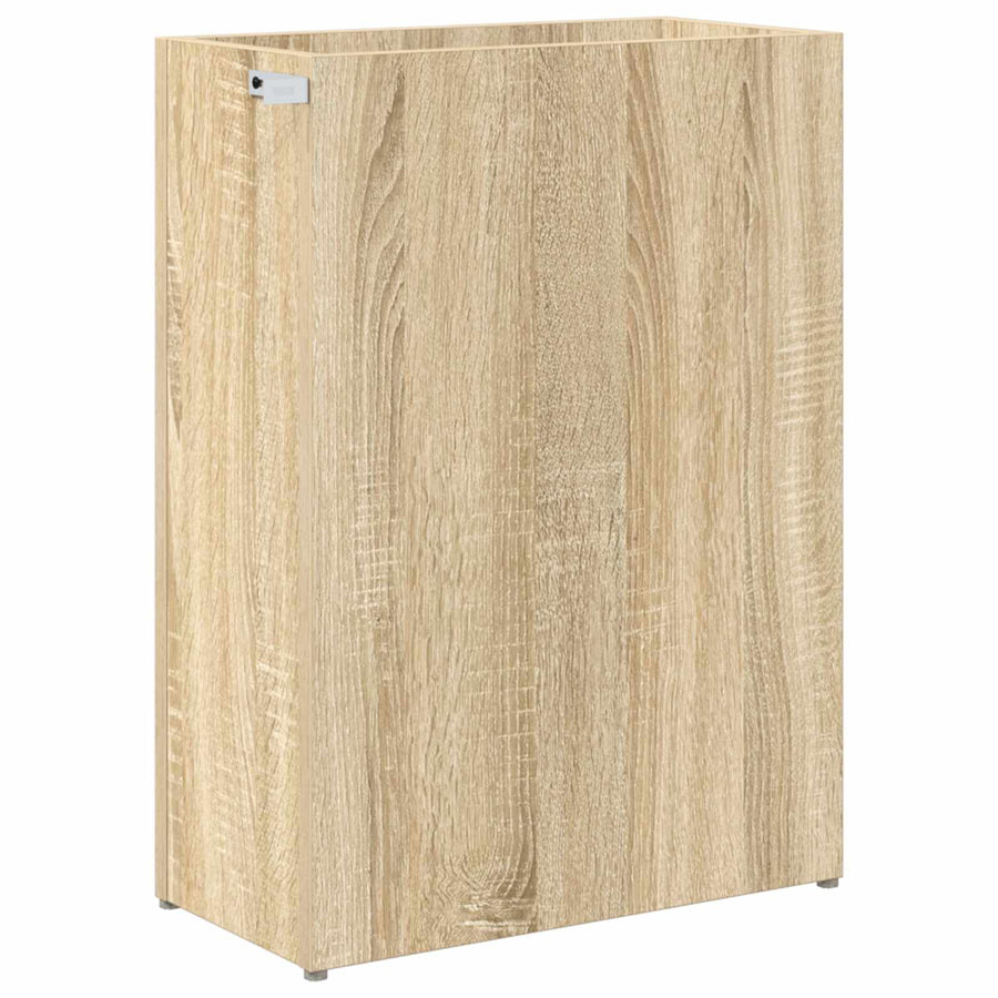 Paraplu Standaard Sonoma Eiken 40 x 20 x 55,5 cm Bewerkt hout