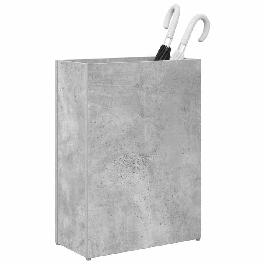 Paraplu Standaard Beton Grijs 40 x 20 x 55,5 cm Bewerkt hout
