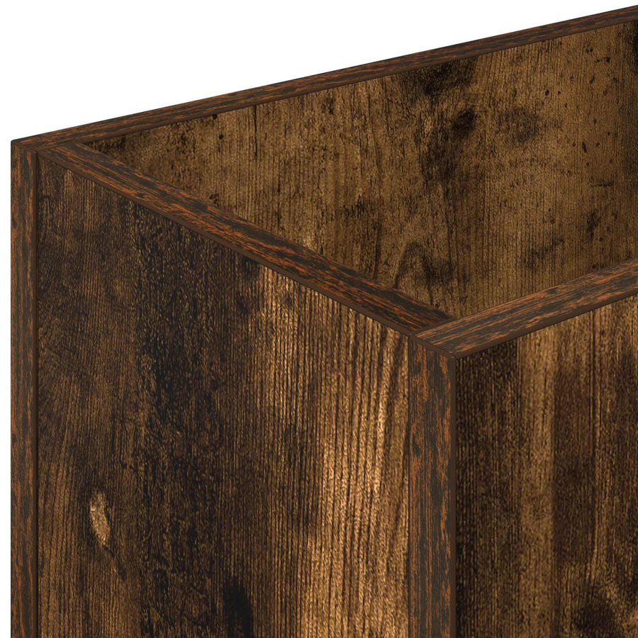 Paraplu Standaard Gerookt eiken 40 x 20 x 55,5 cm Bewerkt hout