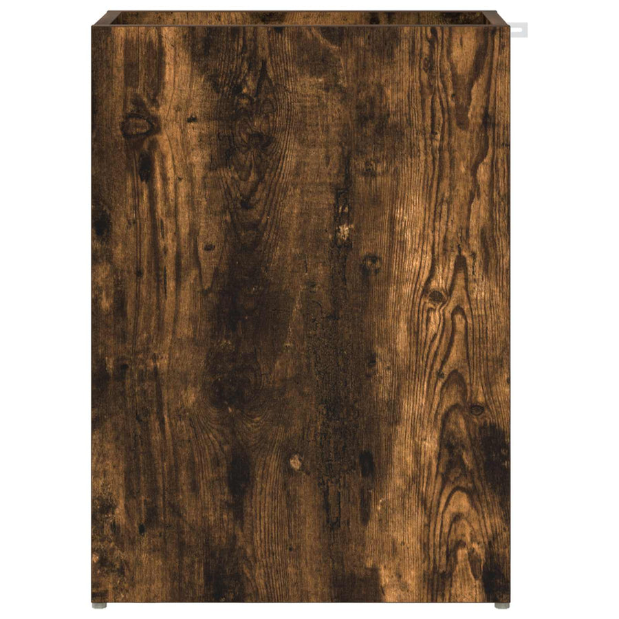 Paraplu Standaard Gerookt eiken 40 x 20 x 55,5 cm Bewerkt hout
