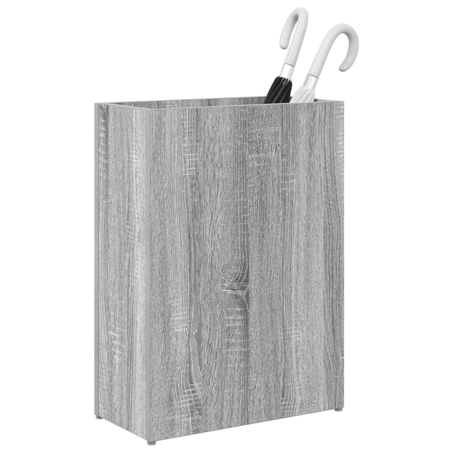 Paraplu Standaard Grijs Sonoma 40 x 20 x 55,5 cm Bewerkt hout