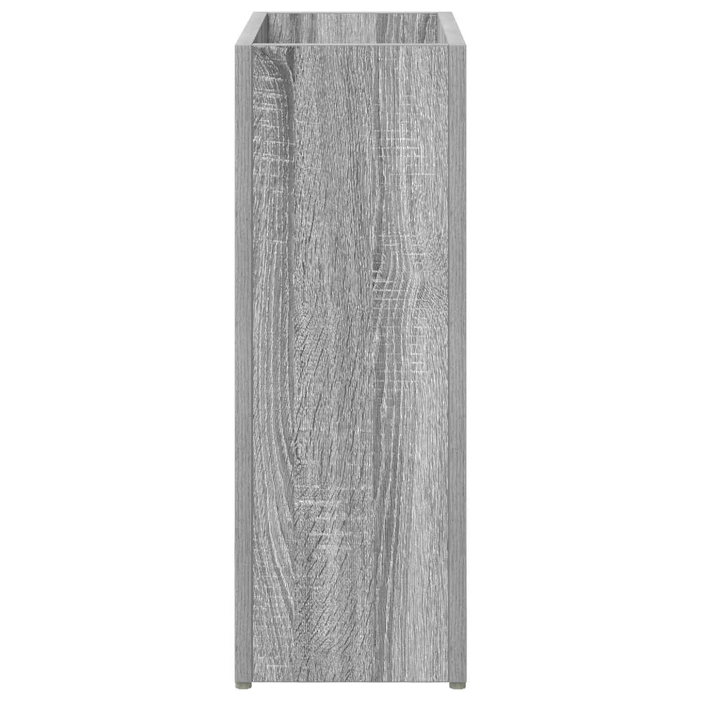 Paraplu Standaard Grijs Sonoma 40 x 20 x 55,5 cm Bewerkt hout