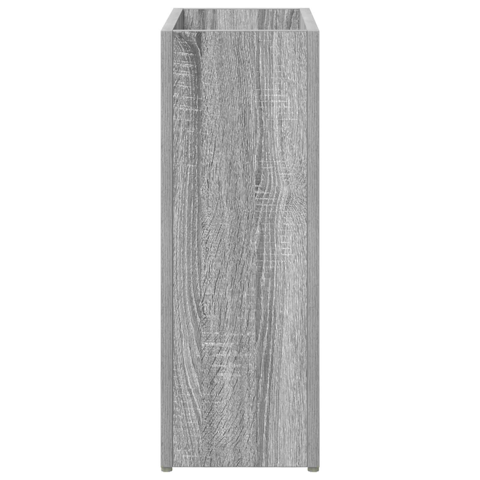 Paraplu Standaard Grijs Sonoma 40 x 20 x 55,5 cm Bewerkt hout