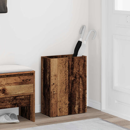 Paraplu Standaard Oudhout 40 x 20 x 55,5 cm Bewerkt hout
