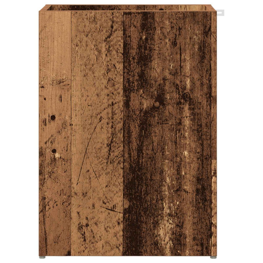 Paraplu Standaard Oudhout 40 x 20 x 55,5 cm Bewerkt hout