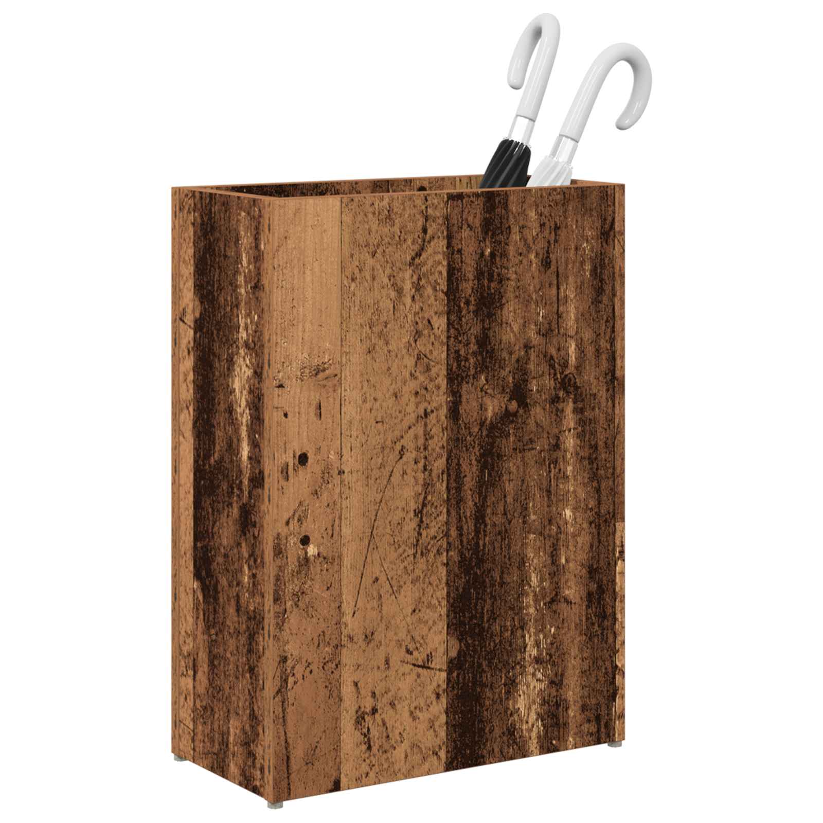 Paraplu Standaard Oudhout 40 x 20 x 55,5 cm Bewerkt hout