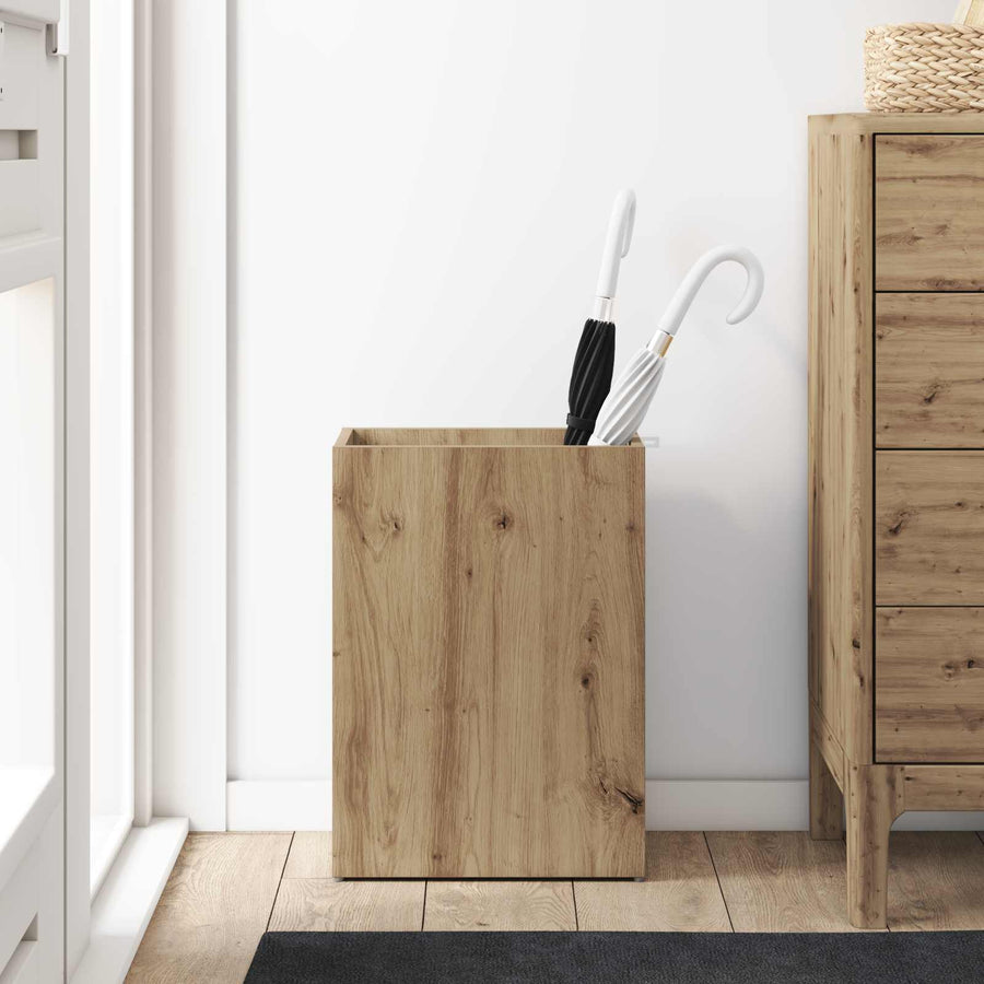 Paraplu Standaard Artisan Eiken 40 x 20 x 55,5 cm Bewerkt hout