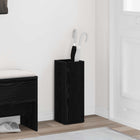 Paraplustandaard 20x20x55,5 cm bewerkt hout zwart eiken