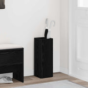 Paraplustandaard 20x20x55,5 cm bewerkt hout zwart eiken