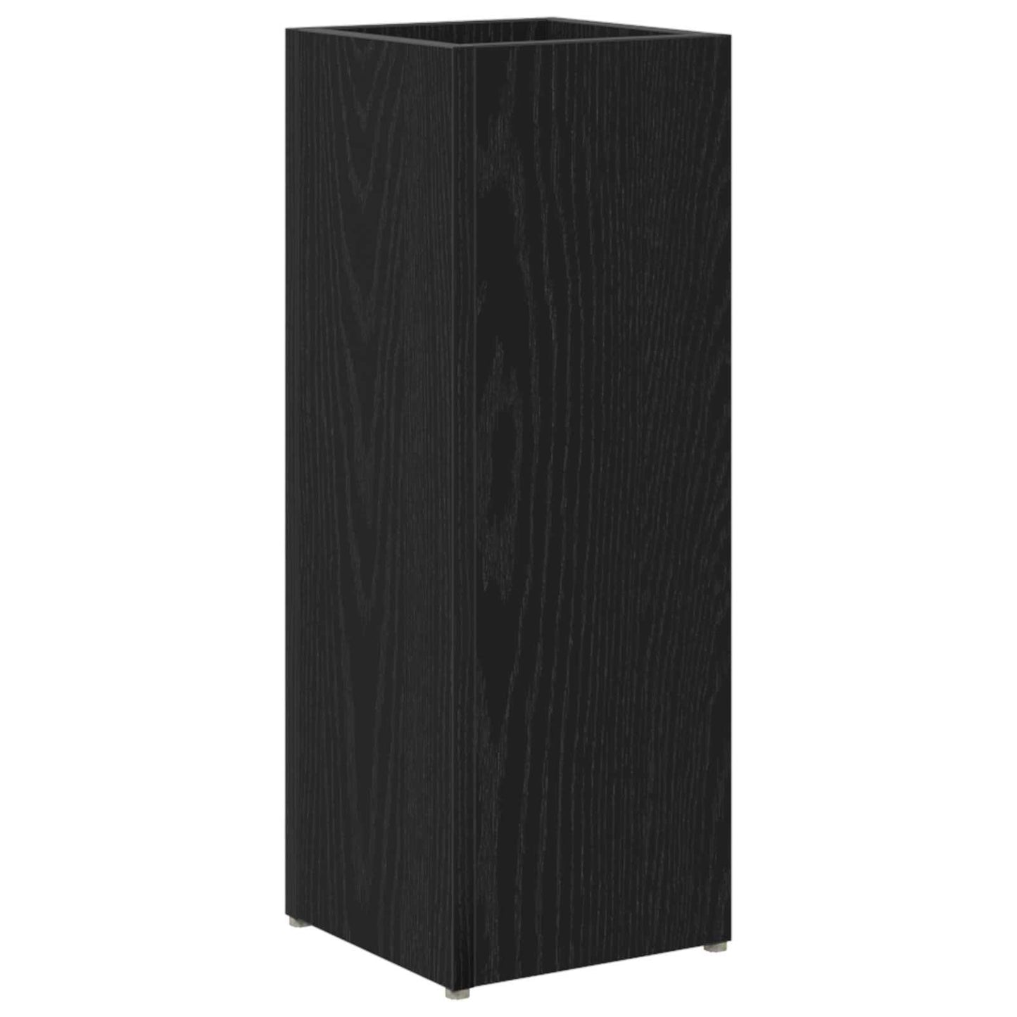 Paraplu Standaard Zwart Eiken 20 x 20 x 55,5 cm Bewerkt hout