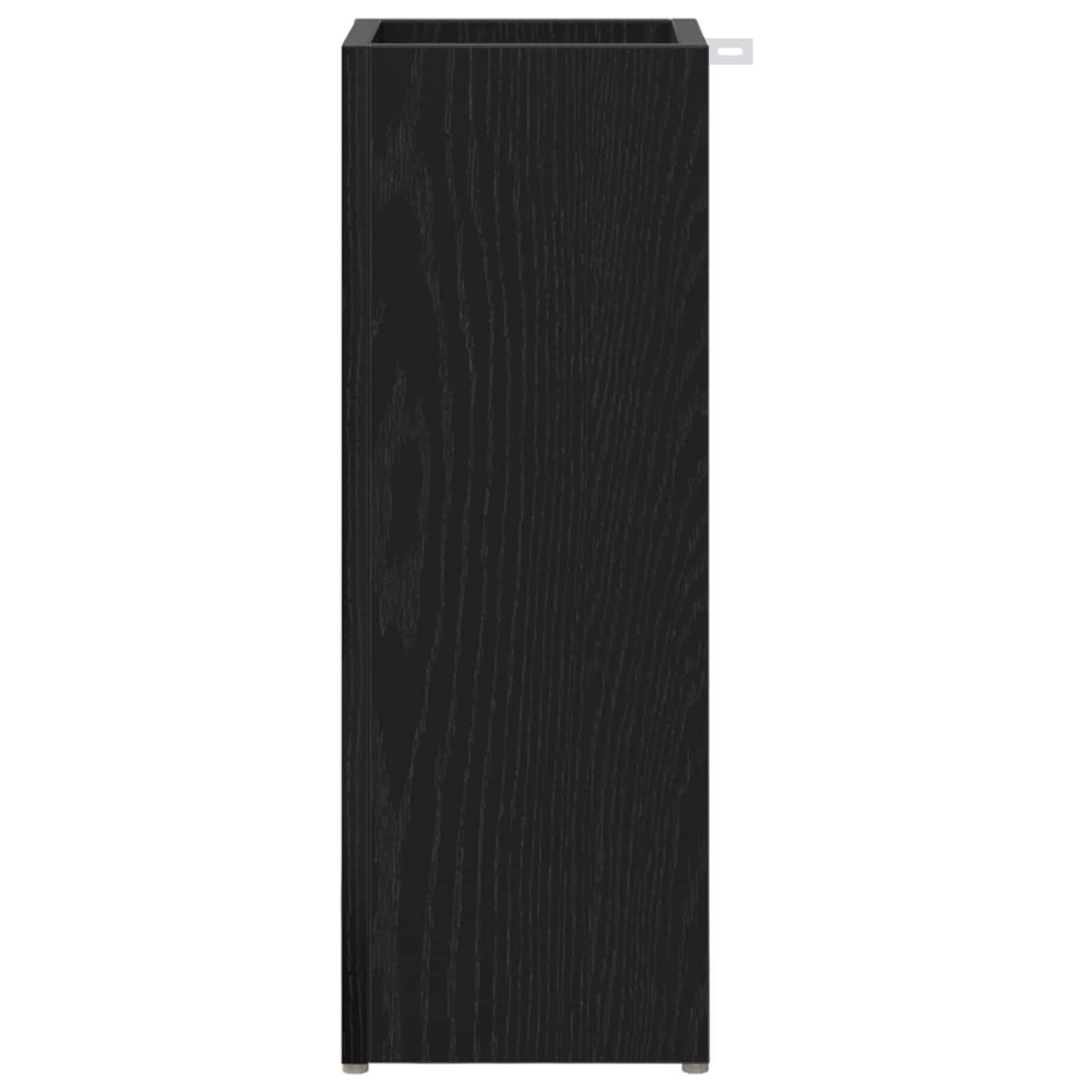 Paraplu Standaard Zwart Eiken 20 x 20 x 55,5 cm Bewerkt hout