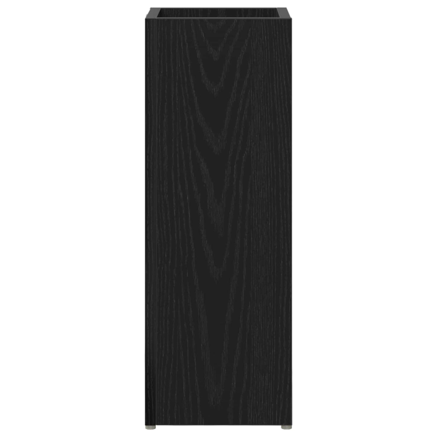 Paraplu Standaard Zwart Eiken 20 x 20 x 55,5 cm Bewerkt hout