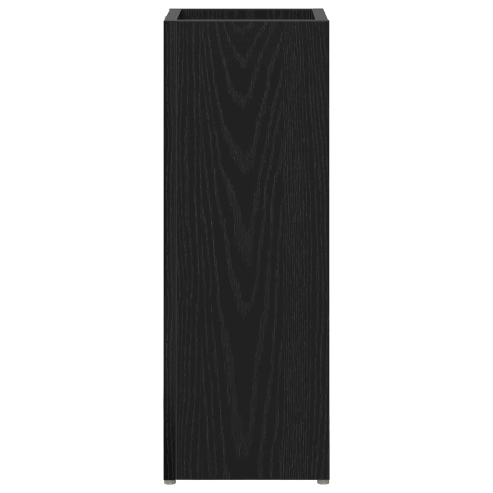Paraplu Standaard Zwart Eiken 20 x 20 x 55,5 cm Bewerkt hout